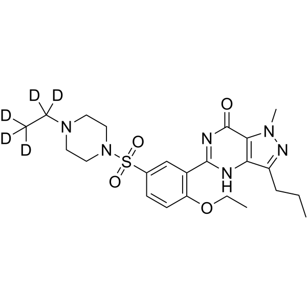 Homo Sildenafil-d5 1216711-61-3